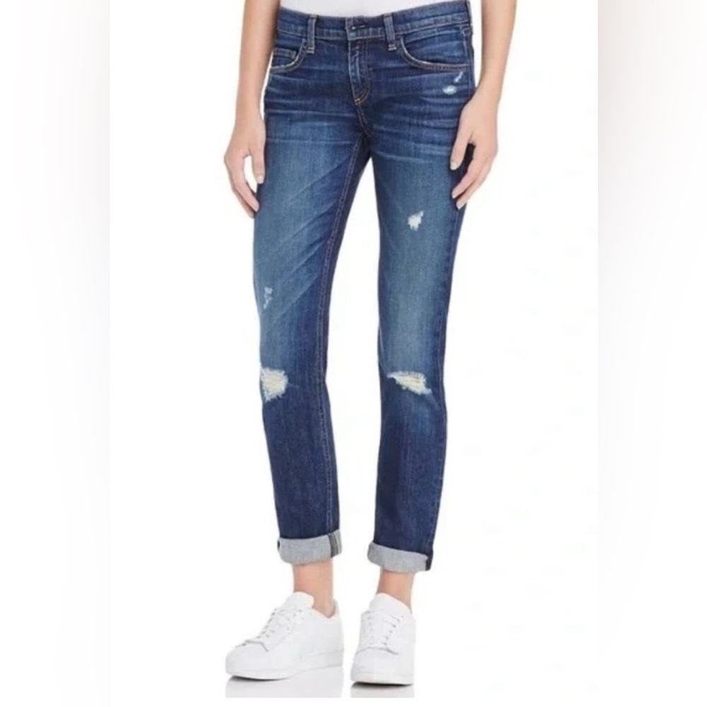 Rag & Bone The Dre Low Rise Slim Boyfriend Harper Jeans Womens Size 27